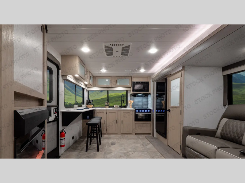 RVs with a Rear Kitchen